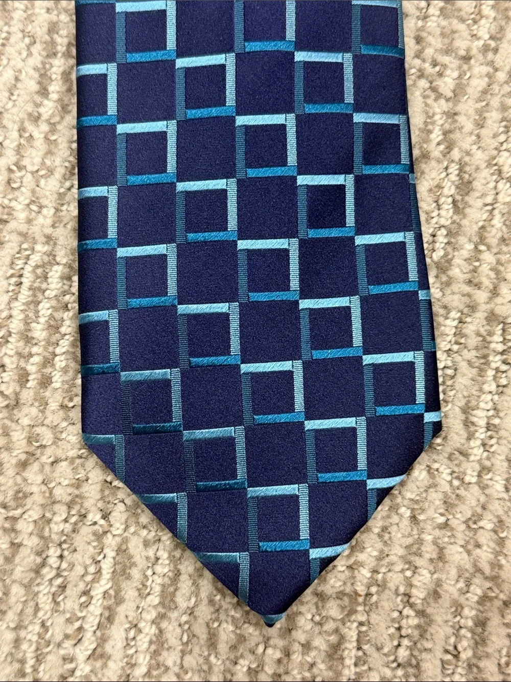 BCBG Geometric Silk Tie
